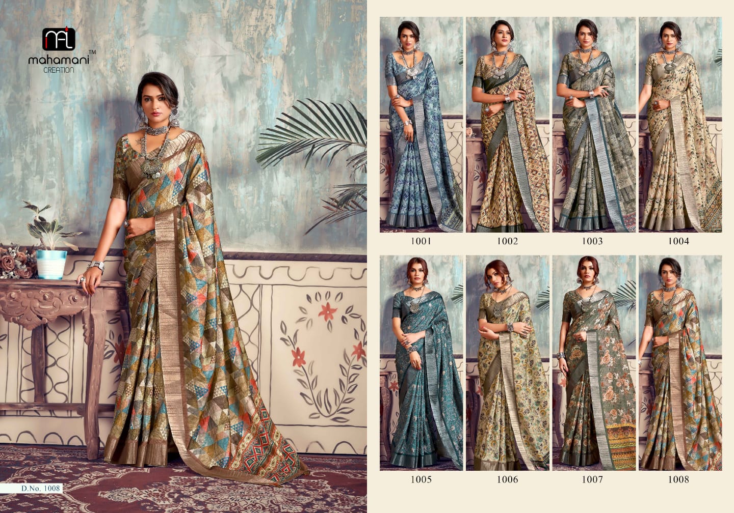 Kangan By Mahamani Heavy Gotha Silk Designer Sarees
